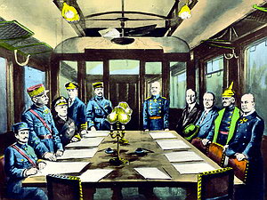 Signature de l'armistice