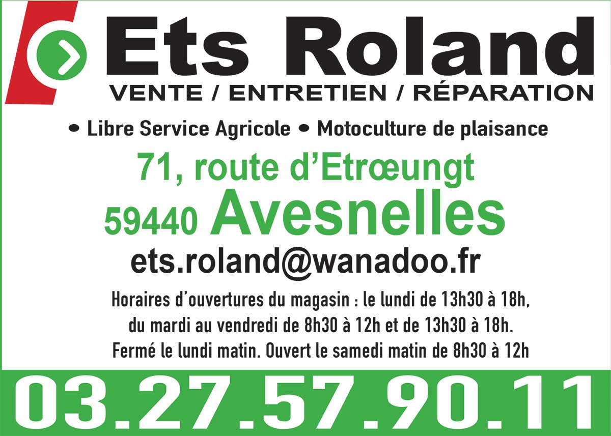 Ets Roland - Outillage - 59440 Avesnelles