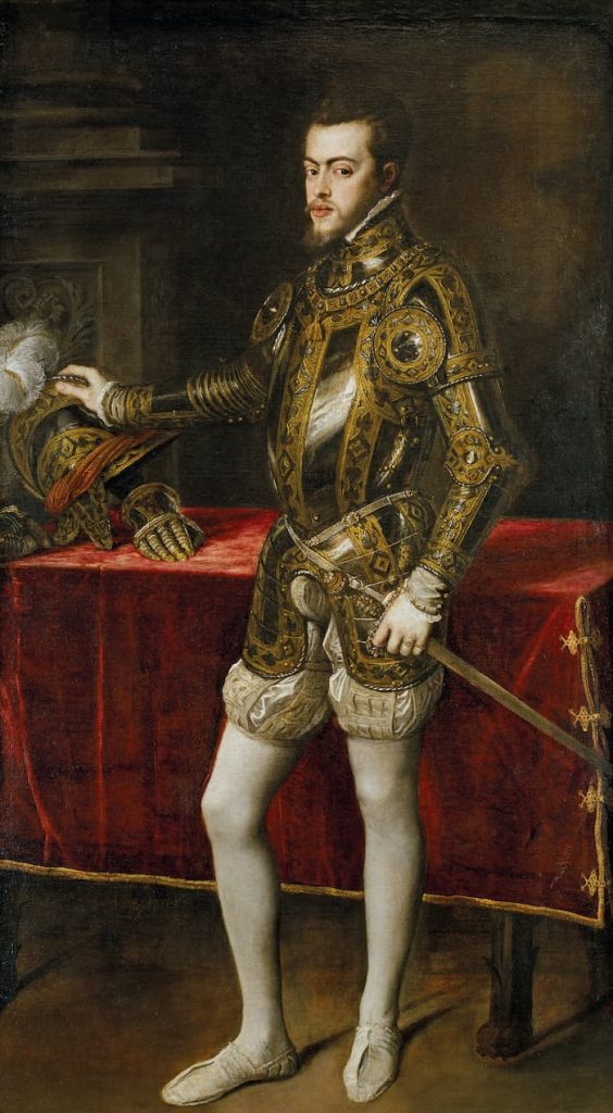 Philippe II Par Titien — Museo del Prado