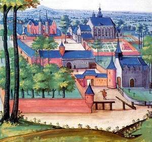 Abbaye de Liessies à la fin du XVIe Siècle