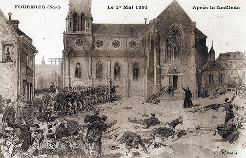 Fourmies le 1er mai 1891