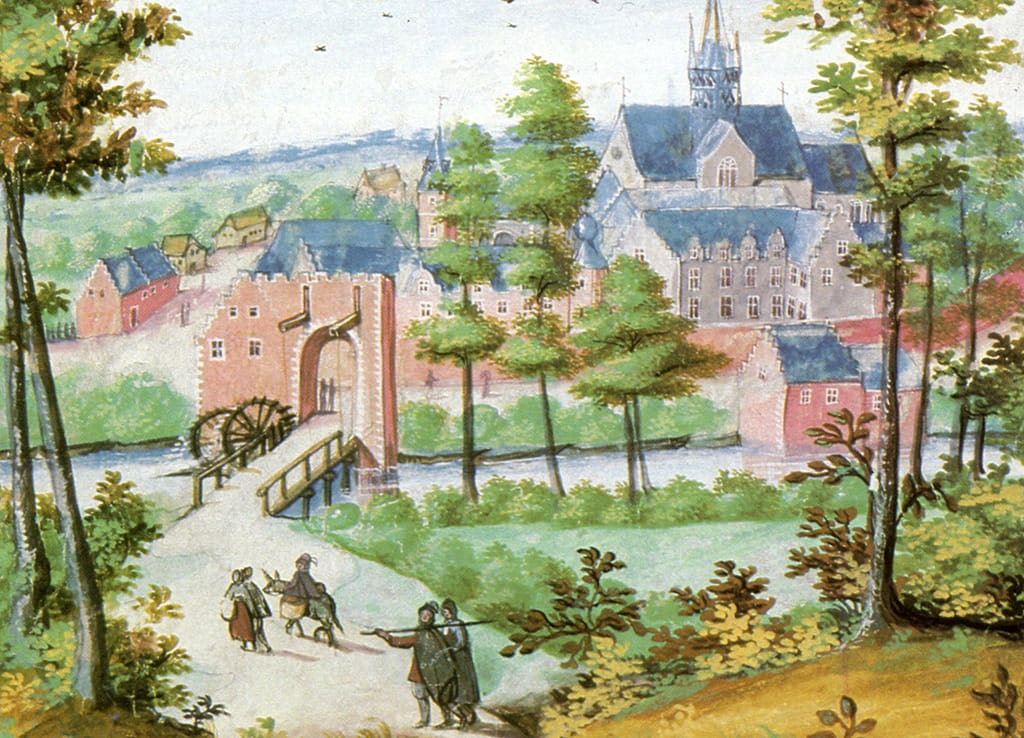 Abbaye de Maroilles en 1598 — Albums de Croÿ