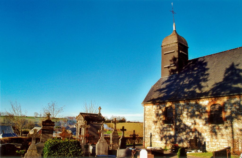 L'église paroissiale de Bucilly aujourd'hui