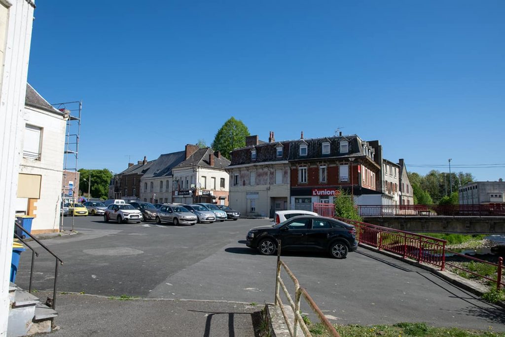Île Notre Dame - vue sur l'ancienne place du marché